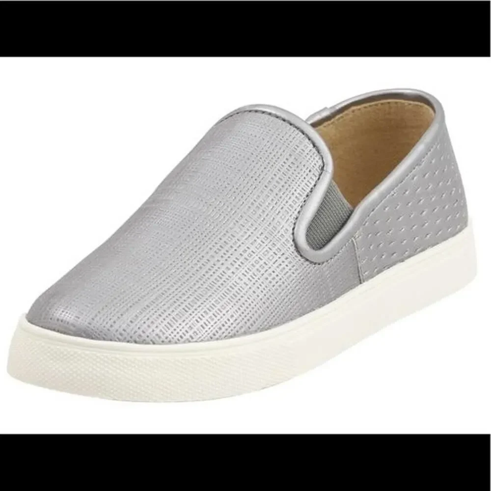 Vince Camuto Girl’s Silver Bestina Sneakers Shoes